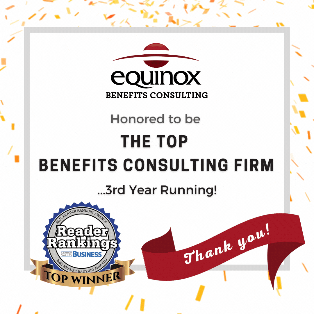 Equinox Selected as “Top Benefits Consultant” for the 3rd Straight Year